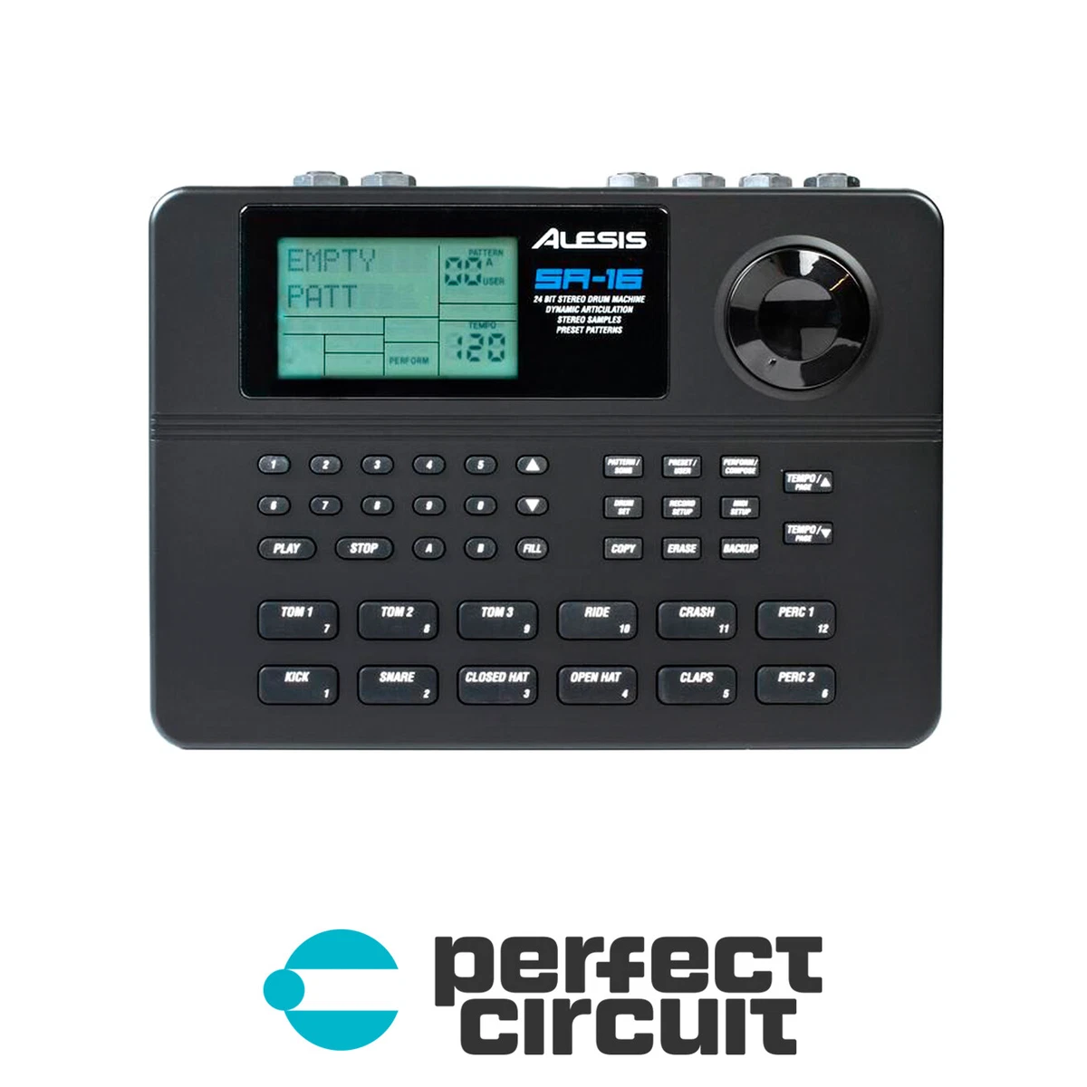 Alesis SR-16 Programmable DRUM MACHINE - NEW - PERFECT CIRCUIT