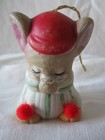 Bisque Porcelain Vintage Jasco Lil Chimers Praying Mouse in Pajamas Christmas — photo 9