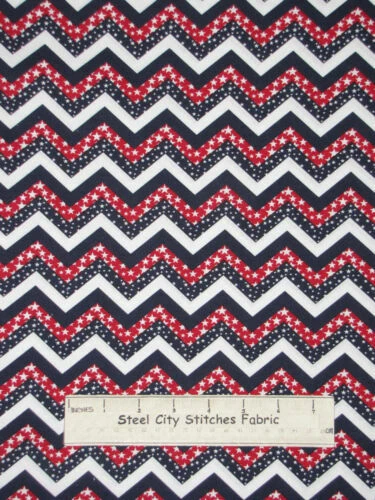 Tela de Algodón Chevron Santee