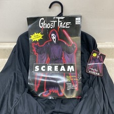 Vtg Eckerd 1997 Easter Unlimited Fun World SCREAM Ghost Face Mask Costume