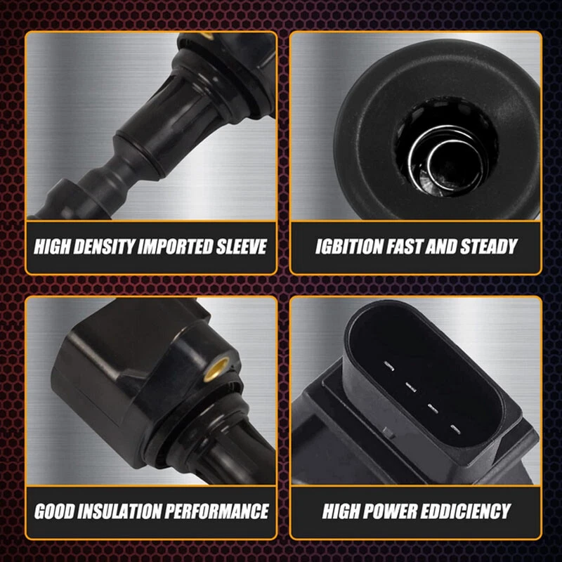 4 bobinas de encendido + 4 bujías para Chevrolet Buick Regal Lacrosses 2011-2017 Foto 4 de 4