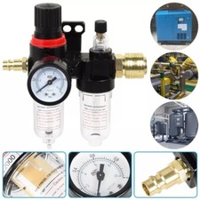 Druckluft Wartungseinheit Druckminderer Wasserabscheider Öler Filter Kompressor