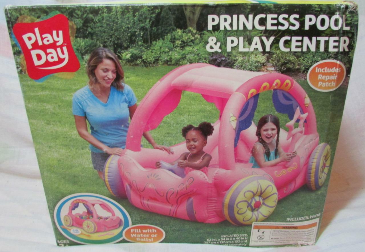 princess carriage pool float