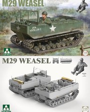 1/35 Stubek M29 Light All Terrain Tracked Armored Transport Vehicle Not Assemble