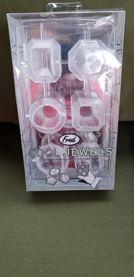 FRED COOL JEWELS BANDEJA DE HIELO 6 CUBITOS DE GEMAS NUEVO EN CAJA Foto 4 de 4