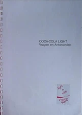 1984 COCA-COLA LIGHT REPORT BOOKLET (THE NETHERLANDS