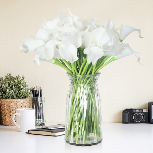 60 Pieces Calla Lily Artificial Flowers Bulk Calla Lilies Bouquet for Wedding... - Picture 4 of 6