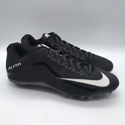 Nike Alpha Pro 2 Low TD Football Cleats Black White 719928-010 Mens Size 15 Nike Alpha Pro 2 TD 719928-010 Men main image 4
