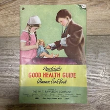 Rawleigh's Good Health Guide Almanac Cookbook 1951