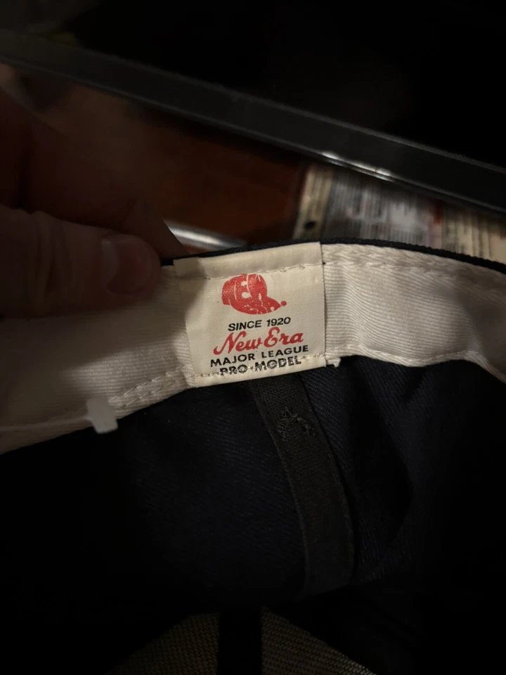 Vintage New Era Atlanta Braves 1995 World Series Baseball Hat Sz 6 1/2 Deadstock - Image 3 of 4