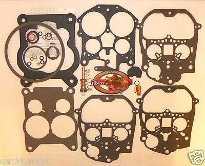 1986 87 88 89 90 Rochester Quadrajet Carburetor Kit E4ME HD Pump Blended Fuel