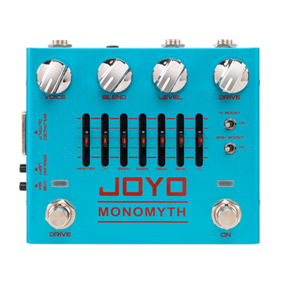 JOYO Overdrive Amp Simulator Effect Pedal EQ Noise Gate FOR Electric Guitar Bass