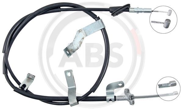 A.B.S. K14134 Seilzug, Feststellbremse Links FüR Honda-image