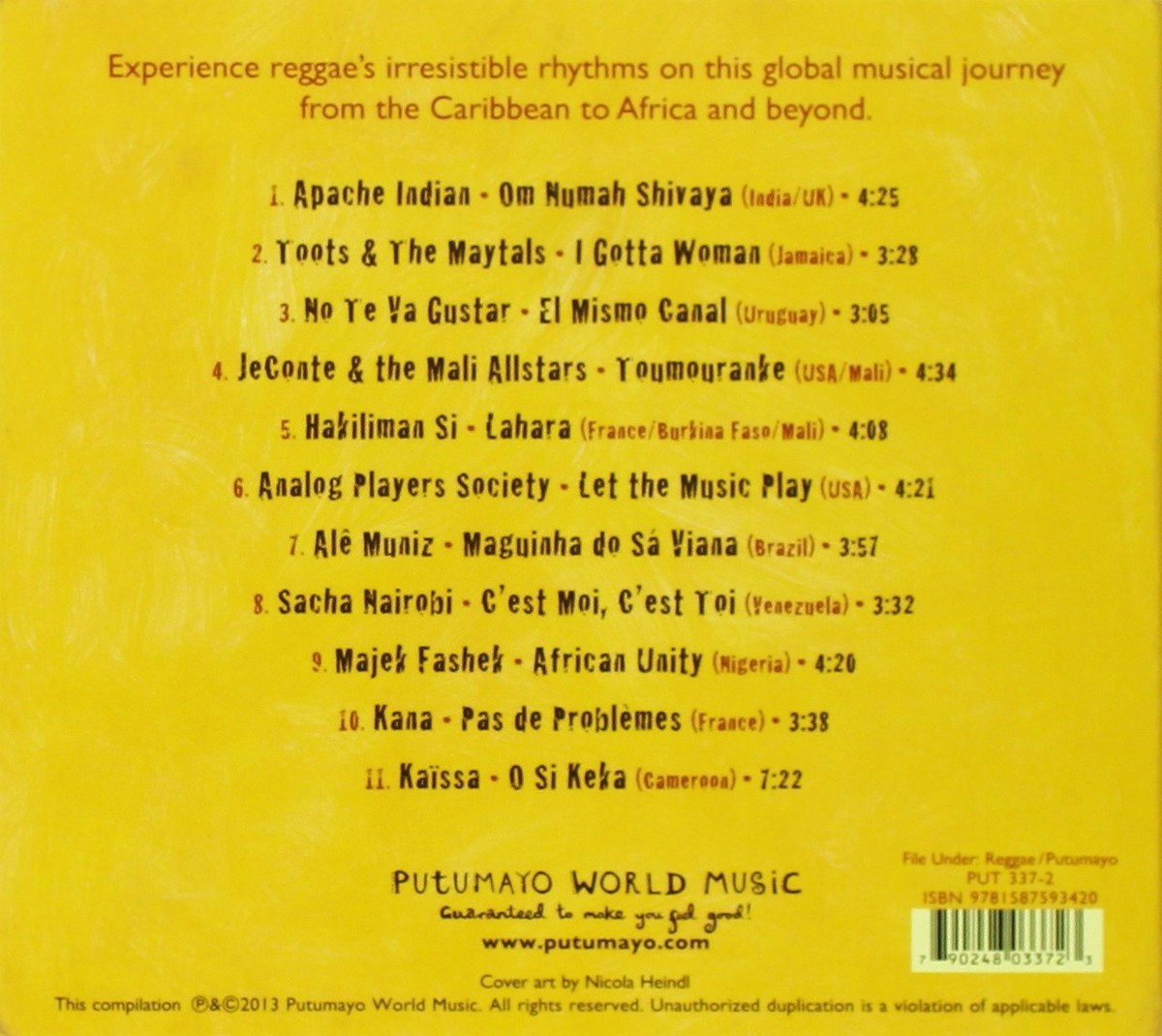 World Reggae by Putumayo Presents (CD, 2013) for sale online | eBay