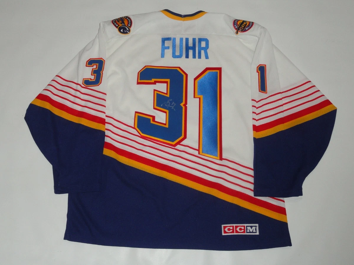 grant fuhr blues jersey