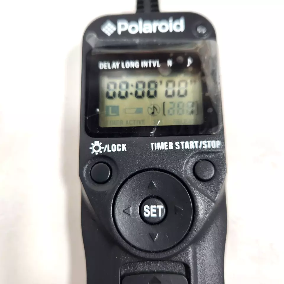 Polaroid Shutter Release Timer Remote Control PLRTN DSLR Cameras *2 AAA Not Inc* - Image 4 of 4