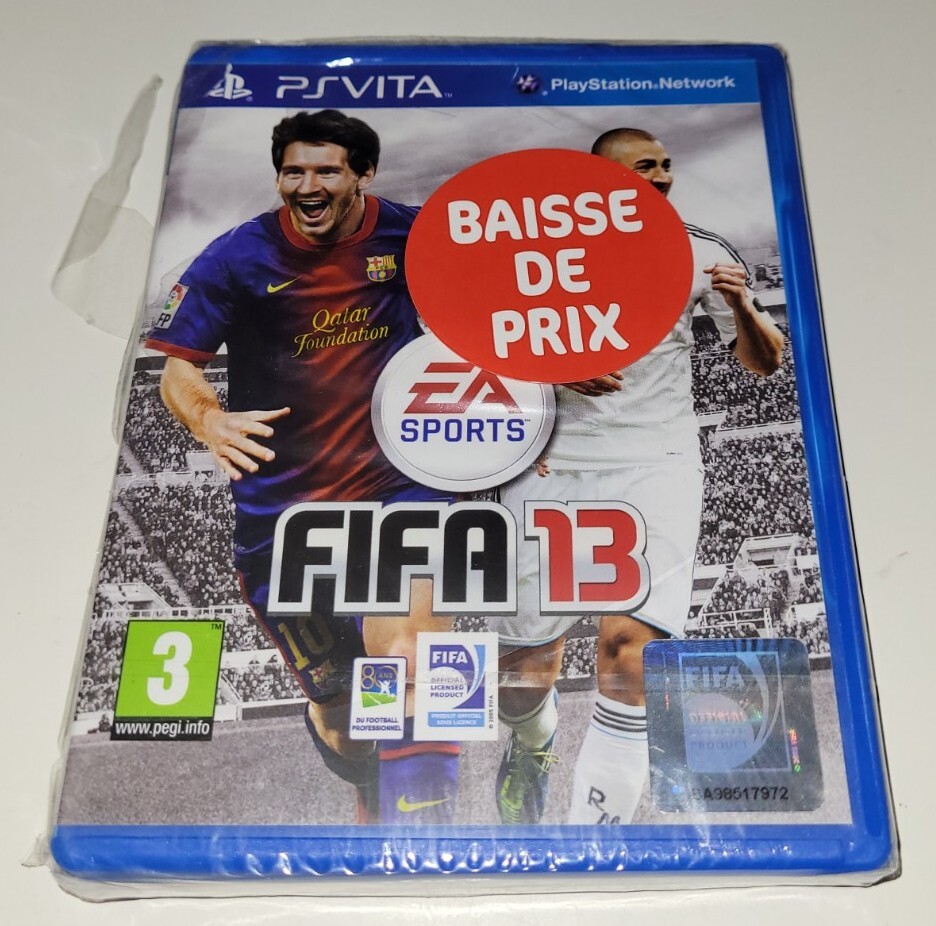 Jeu FIFA 13 Pour PS Vita - Neuf Sous Blister (emballage Abîmé), éditeur Sony, Origine France