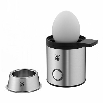 WMF KÜCHENminis 1-Ei-Kocher My Egg Cromargan Eierkocher mit Eipicker Eierbecher