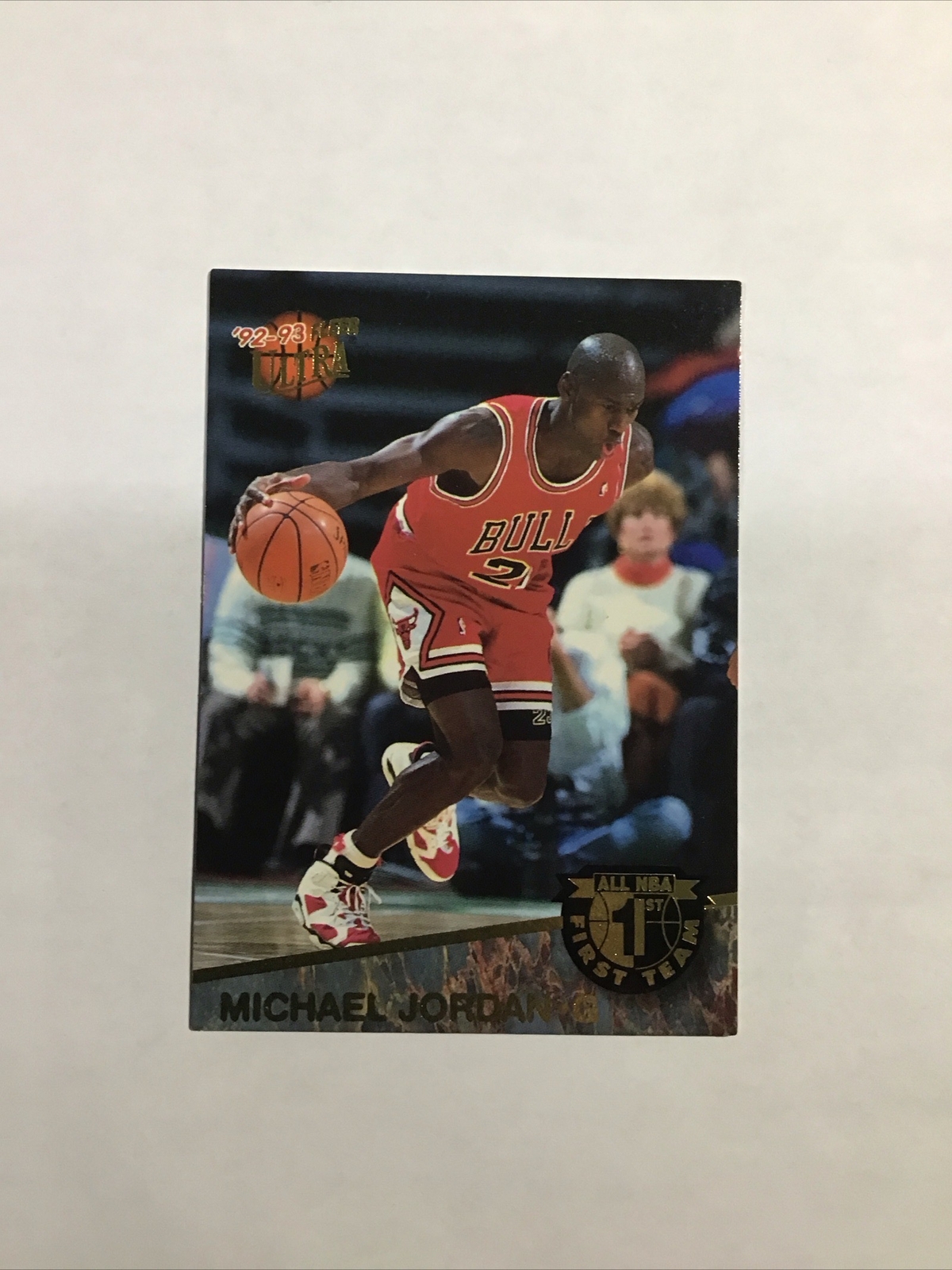 MICHAEL JORDAN 1992-93 Fleer Ultra Basketball - All NBA 1st Team- #4 of 15 HOF