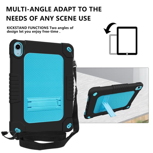 iPad 10.2 (7th/8th/9 Gen)/iPad 10.9(10th Gen)Shockproof Soft Silicone Case Cover - Picture 67 of 86