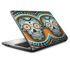 Laptop Skin Wrap Universal for 13 inch - Sugar Skull, day of the Dead