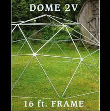 Geodesic Dome Frame 16 ft.-2V for Greenhouse Geodesic Dome Frame 16 ft.-2V for Greenhouse