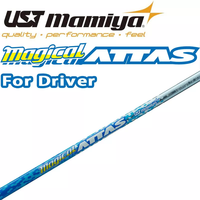 UST Mamiya Golf Japan Magical ATTAS Graphite Shaft For Driver Renewal Design