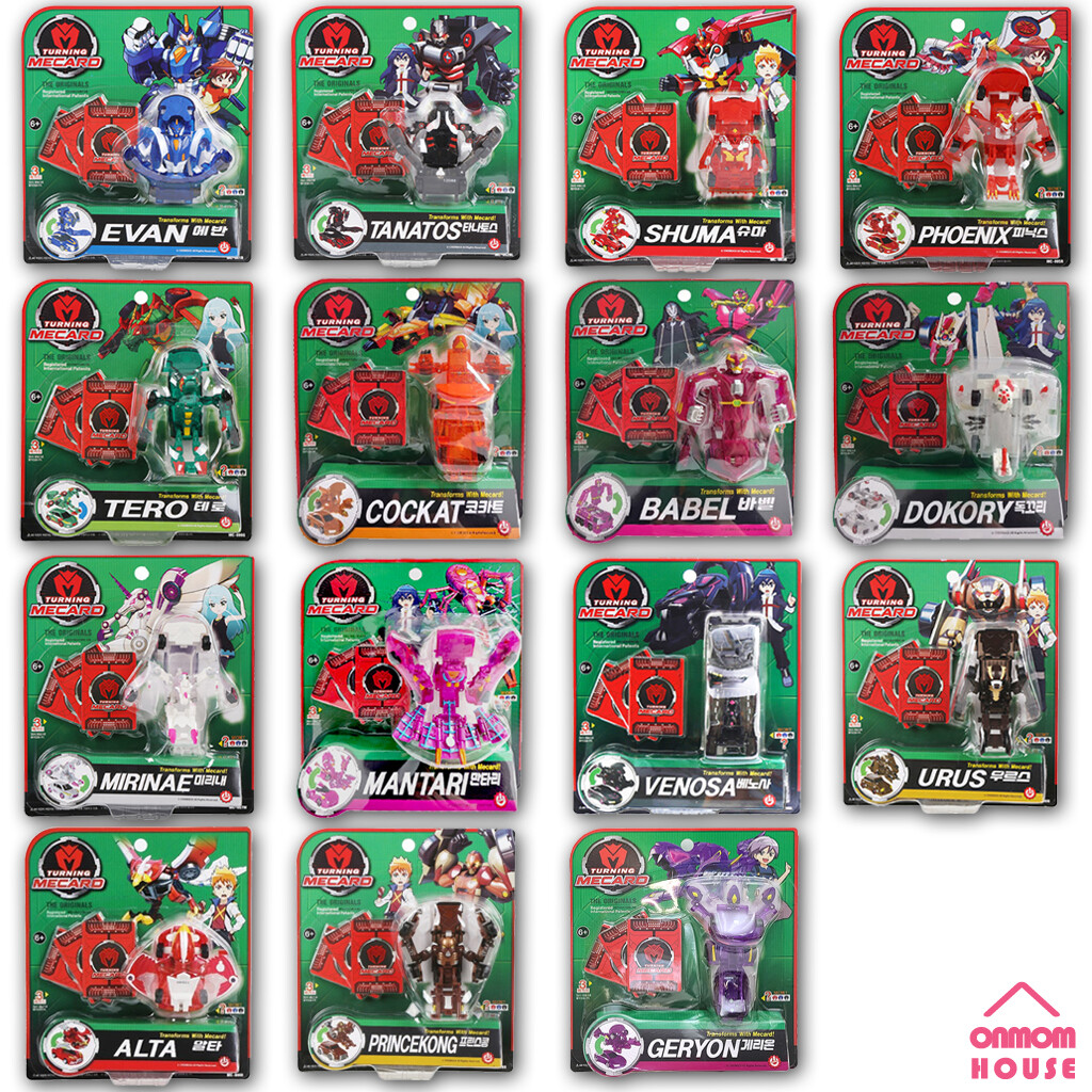 Turning Mecard 15 Styles Transformer Robot Action Figure Battle