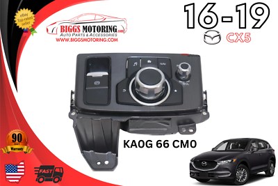 ccm46165749ページ 2016-2019 Mazda CX5 Center Console Media Navigation Control Switch
