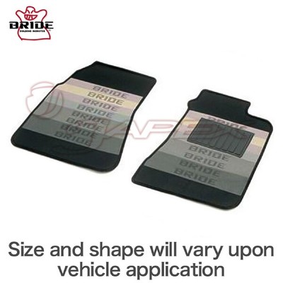 BRIDE Front Floor Mats for VITZ SCP90 2005/2 & on Will not fit RS Models FT016F