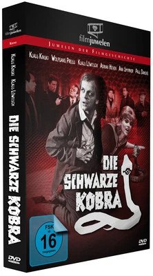 Die schwarze Kobra - mit Klaus Kinski und Klaus Löwitsch - Filmjuwelen DVD
