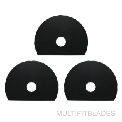 3 x 3-1/8" Segmented Circular HSS Oscillating Tool Blades - Rockwell Sonicrafter