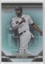 2021 Topps Triple Threads Aquamarine 106/150 Eloy Jimenez #34 6fs