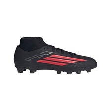 ADIDAS F50 CLUB MID FG MG Scarpe Calcio Bambino Multiterreno KI6176 Nero Rosso
