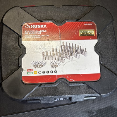 #ad Husky 3 8quot; Drive Bit Socket Set 37 Piece Reference 1000 029 787 $42.00