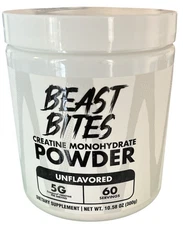 BEAST BITES Creapure Creatine Monohydrate Powder 60 Servings Dietary Supplement