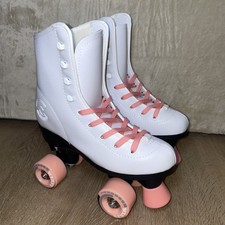 C Seven Candy Pink Quad Skates w/ LED Light Wheels Sz Youth 5 BRAND NEW IN BOX