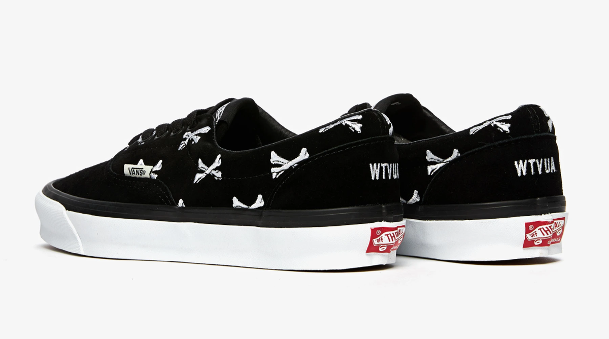 Vans x WTAPS OG Era LX Bones Black White UK 5 7 8 9 US 41 42.5