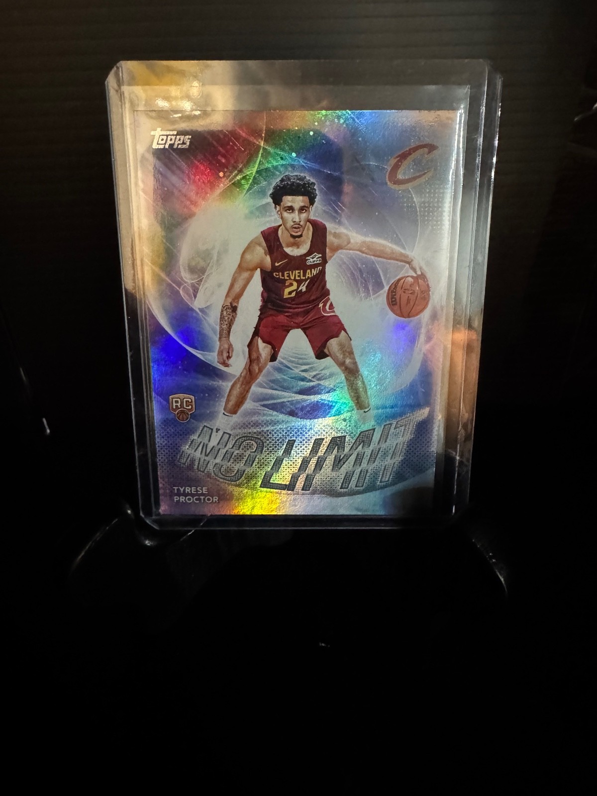 2025-26 Topps - No Limit Tyrese Proctor #NL-40 Rainbow Foilboard (RC) Cavaliers