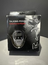 TALKING PEDOMETER NEW IN PACK - DOG WALKING JOGGING RUNNING EXCERCISE FITNESS