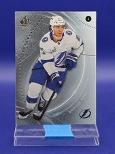 Brayden Point 2025-26 UD SP Game Used Base 🔥 Lightning