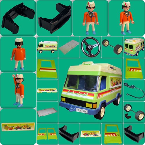 Playmobil  Lieferwagen 3204  Obst & Gemüse Wagen Auswählen #PM47