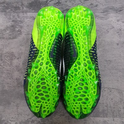 Nike Alpha Menace Elite 2 Flyknit Football Cleats‎ Seahawks Mens Size 16 NIKE Alpha Menace Elite 2 Flyknit Football Cleats Mens 13  main image 3