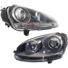 Hid Headlight Set For 2005-2010 Volkswagen Jetta Left Right Pair