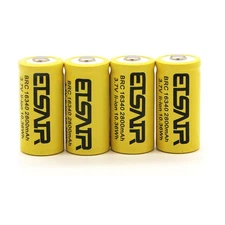 4PCS 16340 Rechargeable Batter.y Li-ion 3.7V  2800mAh USA FAST SHIPPING 4PCS
