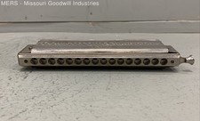 Hohner 64 Chromonica Silver Brown Chromatic Harmonica Professional Model Used