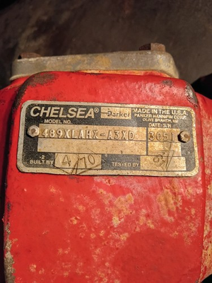 #ad CHELSEA 489XSAHX A3XD PTO Used $175.00