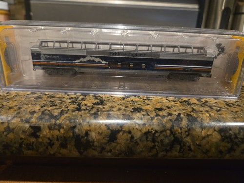 Coches de pasajeros Bachmann Silver Series 74355 escala N 85' cúpula completa Amtrak | Condition: New