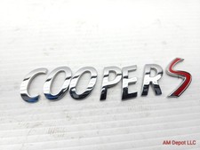 2009 Mini Cooper S R56 R57 R55 R60 Rear Trunk Lid Letter Set 51142755618 2009 Mini Cooper S R56 R57 R55 R60 Rear Trunk Lid Letter Set 51142755618