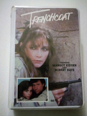 Trenchcoat, Betamax Tape, 1983, Used